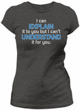 Women's Engineer's Motto shirt in Dark Heather