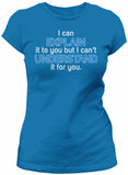 Women's Engineer's Motto shirt in Sapphire