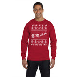 Tractor Farmer Christmas long sleeve shirt - additional product image