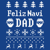 Feliz Navi Dad Christmas long sleeve shirt - additional product image