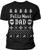 Feliz Navi Dad Christmas t-shirt - Black