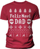 Feliz Navi Dad Christmas t-shirt - Red