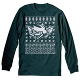 Gremlins Christmas long sleeve shirt - Forest Green
