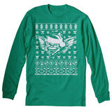 Gremlins Christmas long sleeve shirt - Irish Green