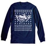 Gremlins Christmas long sleeve shirt - Navy