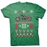 Gear Head Biker Motorcycle Christmas t-shirt - Kelly