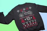Gear Head Biker Motorcycle Christmas sweatshirt - additional product image