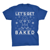 Let's Get Baked Gingerbread Christmas t-shirt - Royal