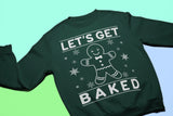 Let's Get Baked Gingerbread Christmas sweatshirt - additional product image