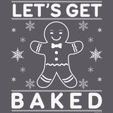 Let's Get Baked Gingerbread Christmas t-shirt - additional product image