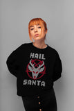 Hail Santa Gothic Christmas sweatshirt - additional product image
