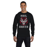 Hail Santa Gothic Christmas long sleeve shirt - additional product image