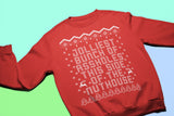 Jolliest Bunch of Assholes Christmas sweatshirt - additional product image