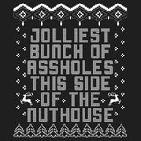 Jolliest Bunch of Assholes Christmas long sleeve shirt - additional product image