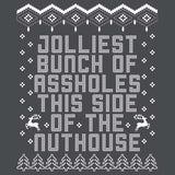 Jolliest Bunch of Assholes Christmas sweatshirt - additional product image