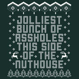 Jolliest Bunch of Assholes Christmas t-shirt - additional product image