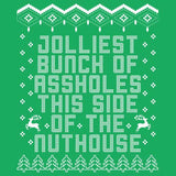 Jolliest Bunch of Assholes Christmas t-shirt - additional product image