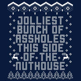 Jolliest Bunch of Assholes Christmas long sleeve shirt - additional product image