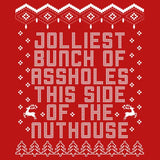 Jolliest Bunch of Assholes Christmas sweatshirt - additional product image