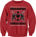 Krampus Christmas sweatshirt - Red