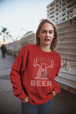 Bear Deer Beer Christmas sweatshirt - additional product image