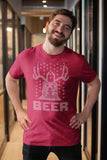 Bear Deer Beer Christmas t-shirt - additional product image