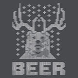 Bear Deer Beer Christmas sweatshirt - additional product image