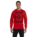 Krampus Hooks Christmas long sleeve shirt - additional product image
