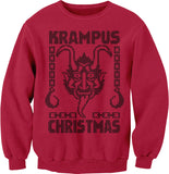 Krampus Hooks Christmas sweatshirt - Red