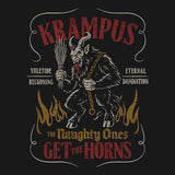 Krampus Naughty Ones Get the Horns Christmas sweatshirt - additional product image