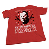 Now I Have a Machine Gun Christmas long sleeve shirt - additional product image