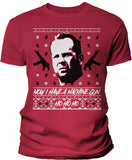 Now I Have a Machine Gun Christmas t-shirt - Red