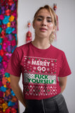 Merry Go Fuck Yourself Christmas t-shirt - additional product image