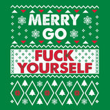 Merry Go Fuck Yourself Christmas long sleeve shirt - additional product image