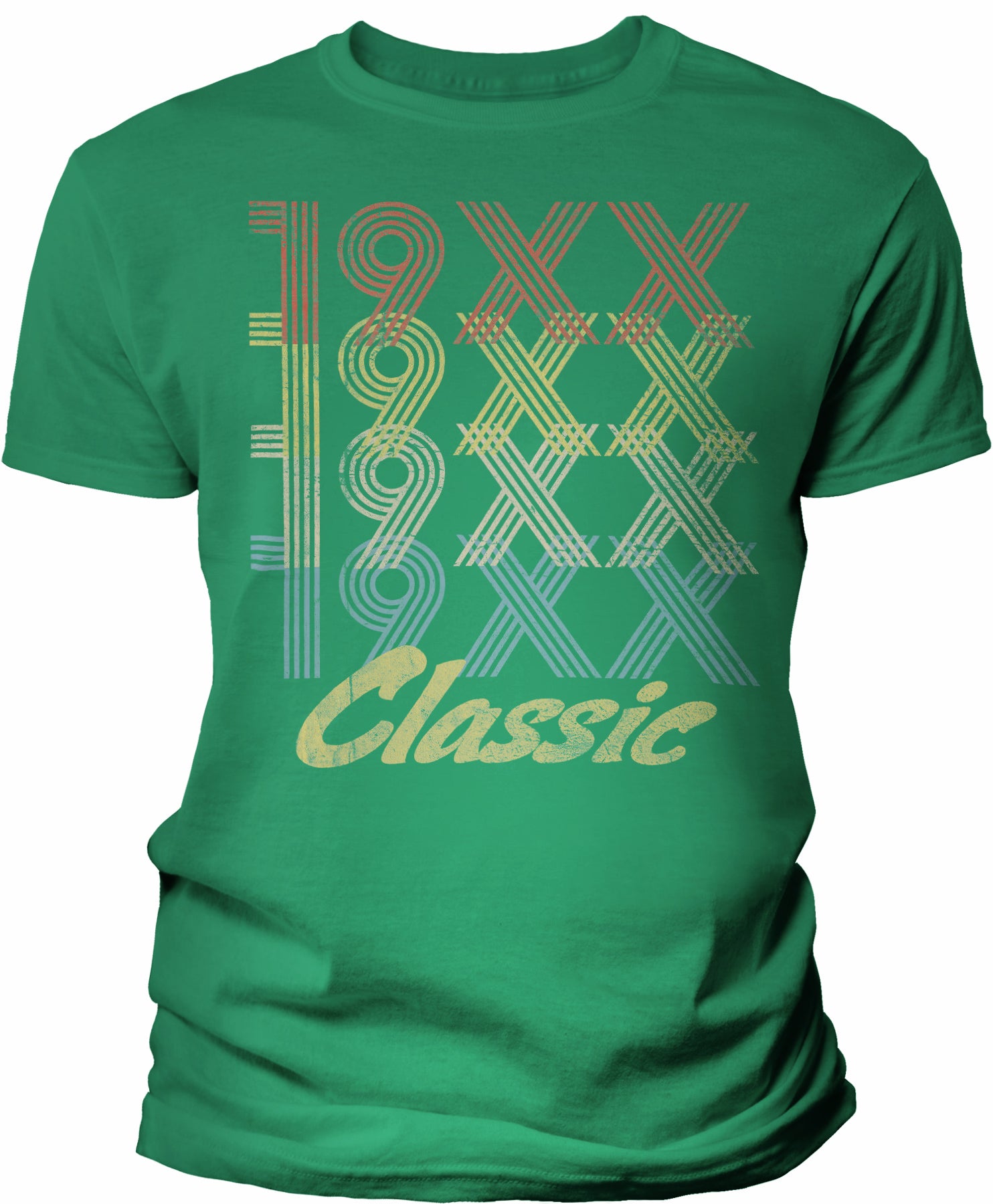 77th Birthday Gift Shirt – Classic 1948 Retro Design For Men, Customizable Year & Color