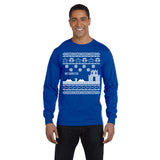 Retro Gaming Gamer Christmas long sleeve shirt - additional product image