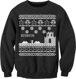 Retro Gaming Gamer Christmas sweatshirt - Black