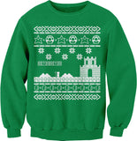 Retro Gaming Gamer Christmas sweatshirt - Kelly