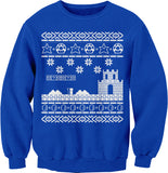 Retro Gaming Gamer Christmas sweatshirt - Royal