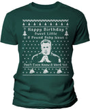 Sweet Little 8 Pound Baby Jesus Christmas t-shirt - Forest