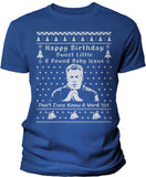 Sweet Little 8 Pound Baby Jesus Christmas t-shirt - Royal