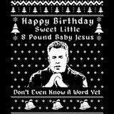 Sweet Little 8 Pound Baby Jesus Christmas sweatshirt - additional product image