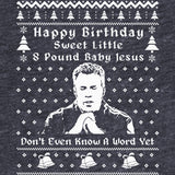 Sweet Little 8 Pound Baby Jesus Christmas t-shirt - additional product image