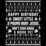 Ricky Bobby 8 Pound Baby Jesus Christmas long sleeve shirt - additional product image