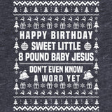 Ricky Bobby 8 Pound Baby Jesus Christmas long sleeve shirt - additional product image