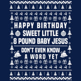 Ricky Bobby 8 Pound Baby Jesus Christmas long sleeve shirt - additional product image