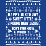Ricky Bobby 8 Pound Baby Jesus Christmas sweatshirt - additional product image