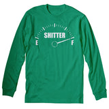 Shitter Was Full Gauge Christmas long sleeve shirt - Kelly