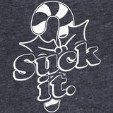 Suck It Candy Cane Christmas long sleeve shirt - additional product image