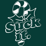 Suck It Candy Cane Christmas t-shirt - additional product image